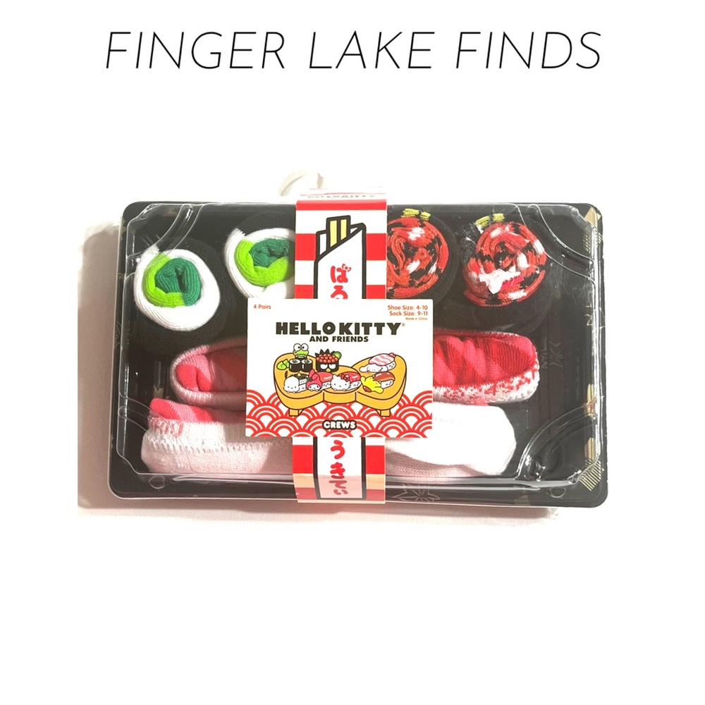 Hello Kitty Colorful Sushi Sock Set